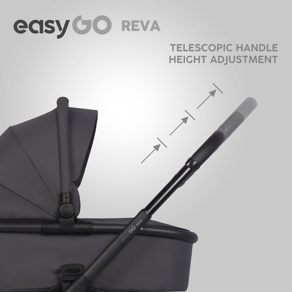 EasyGo REVA 2in1 babakocsi – Cloudy Gray