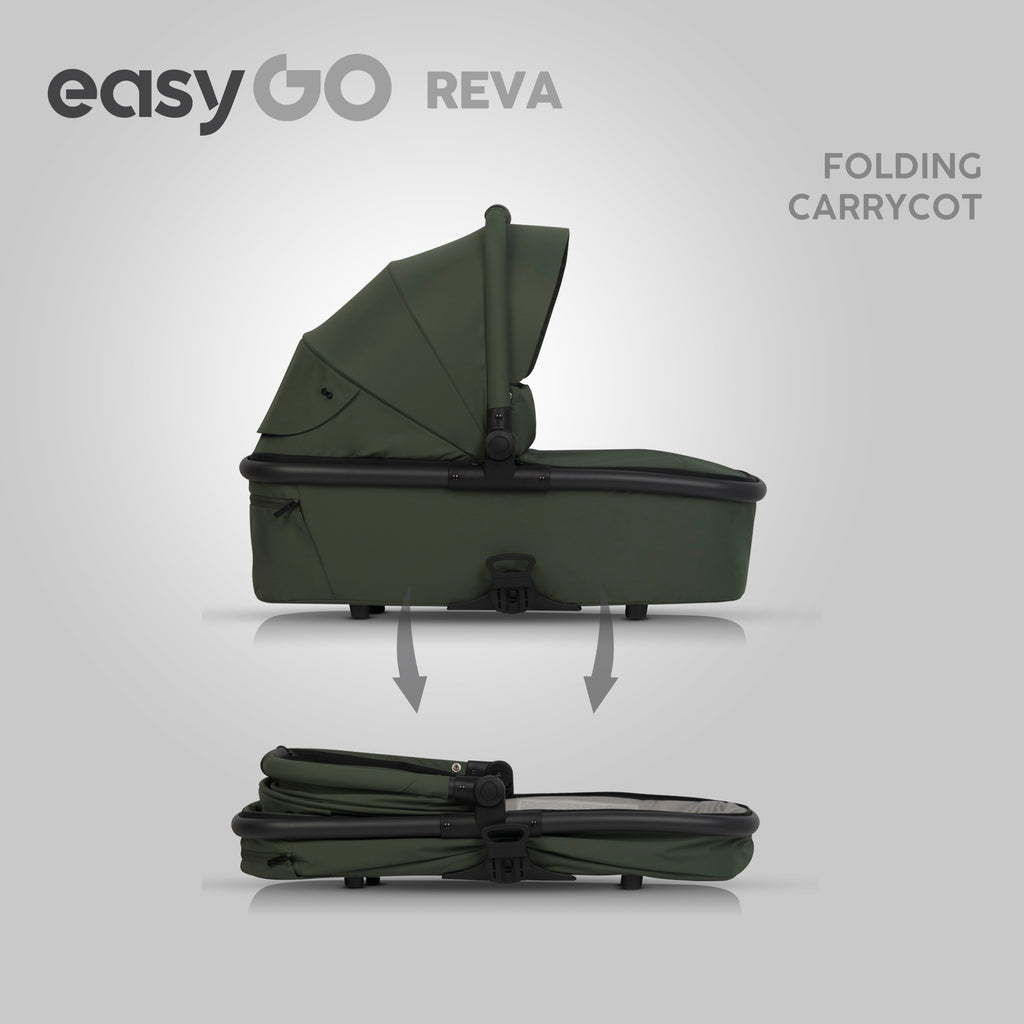 EasyGo REVA 2in1 babakocsi – Jungle Green
