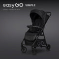 EasyGo Simple sport babakocsi – Ebony Black