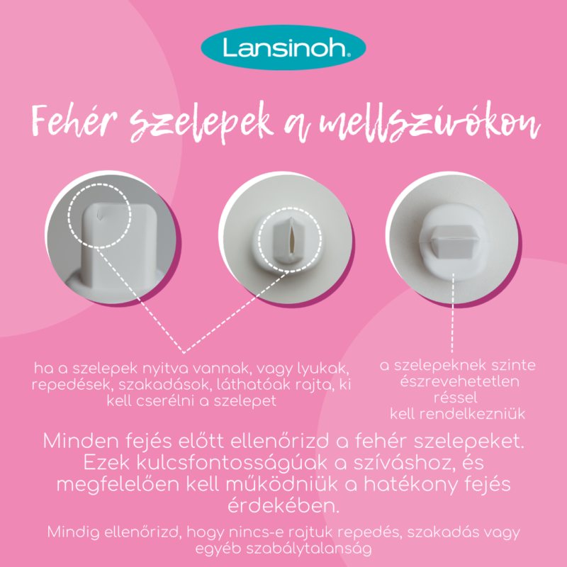 Lansinoh 2 fázisú kompakt elektromos mellszívó