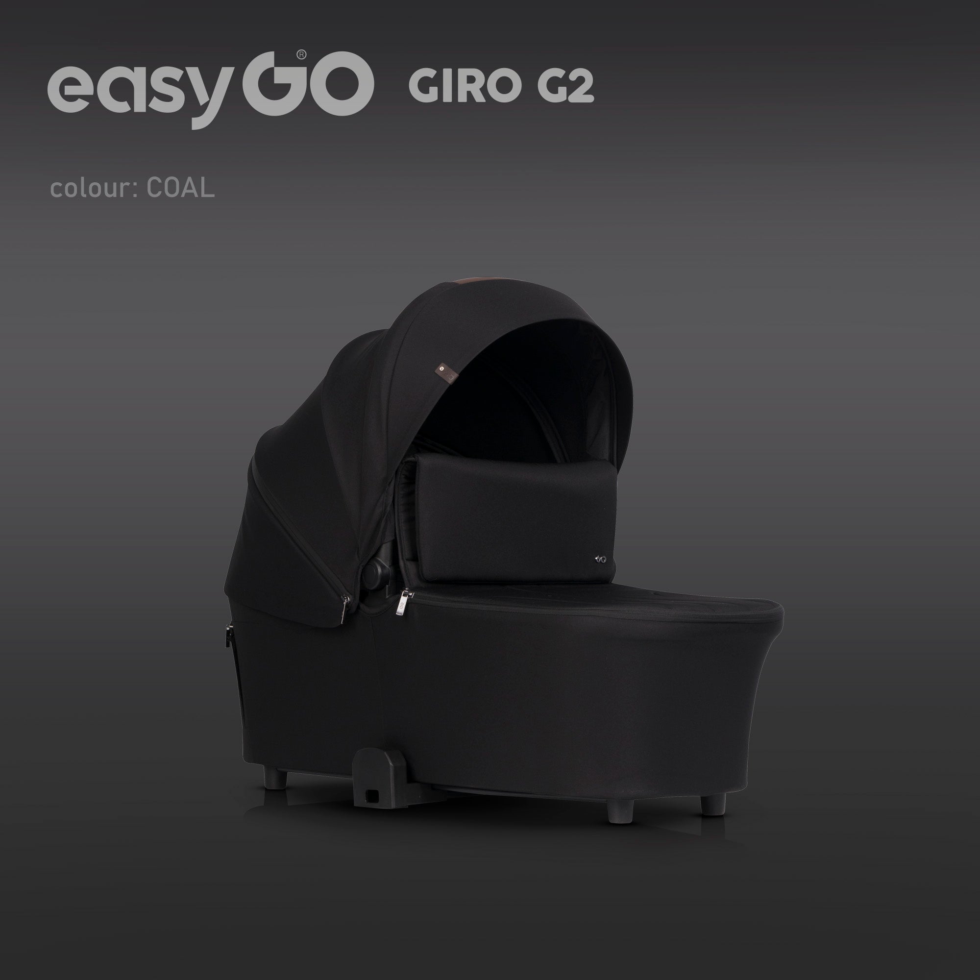 EasyGo Giro G2 2in1 babakocsi - Coal