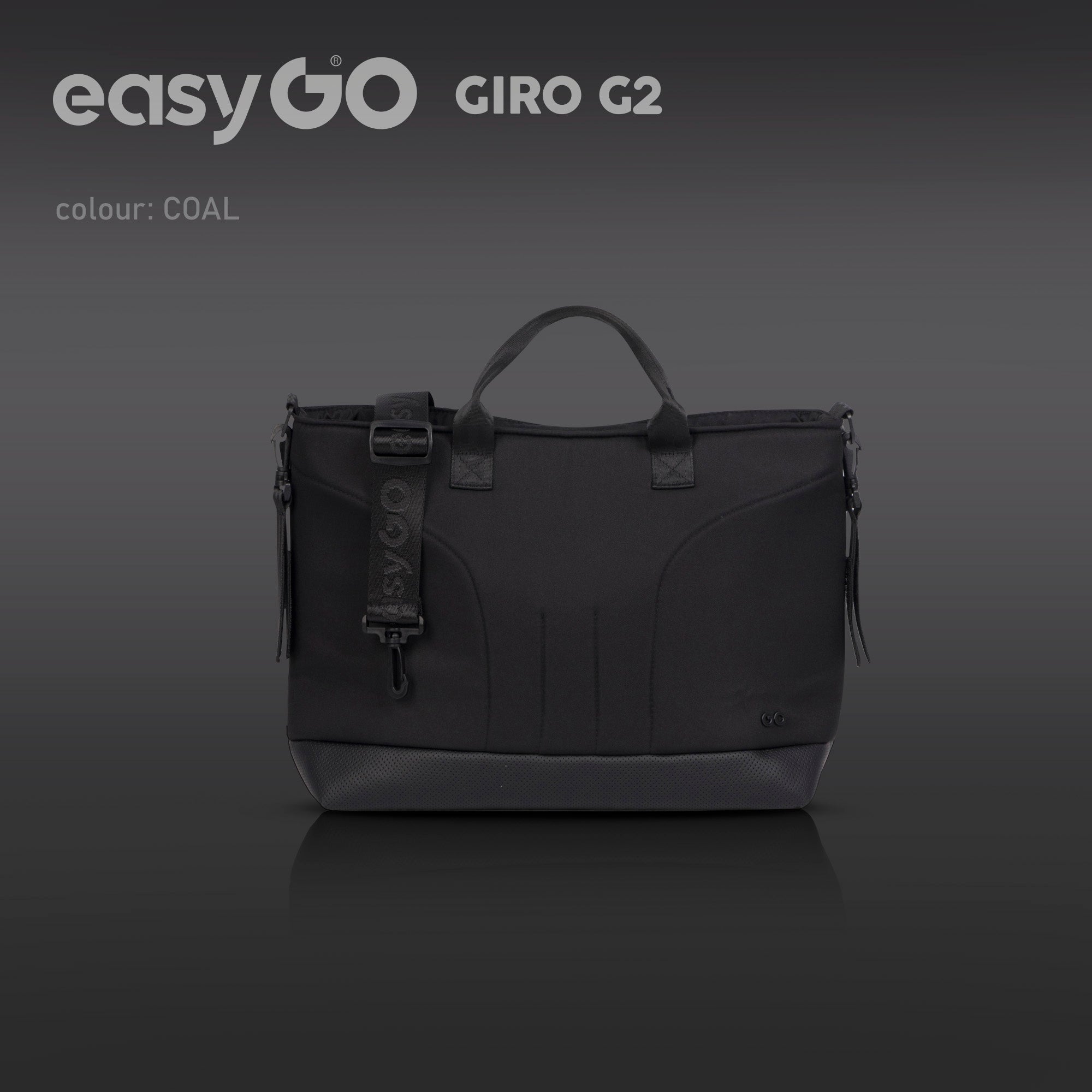 EasyGo Giro G2 2in1 babakocsi - Coal