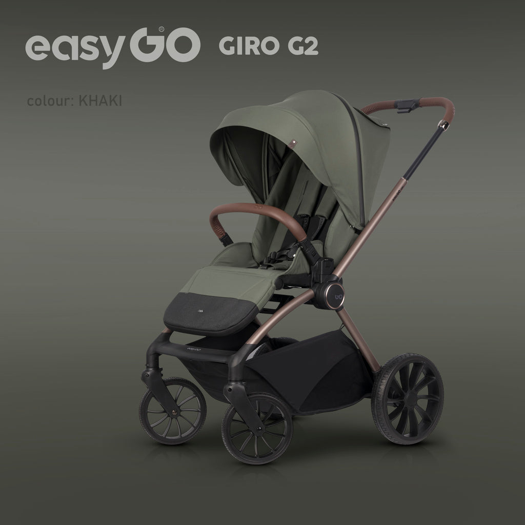 EasyGo Giro G2 2in1 babakocsi – Khaki