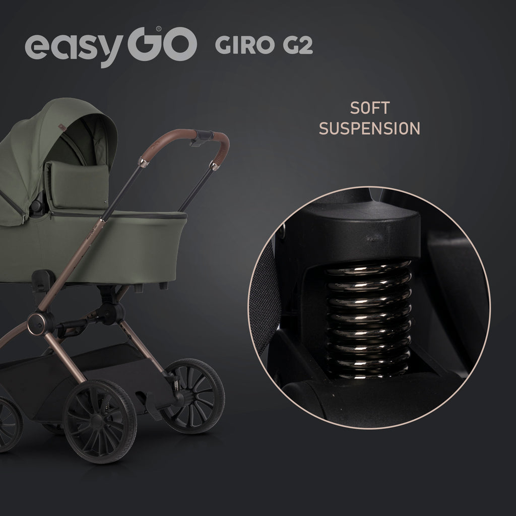 EasyGo Giro G2 sport babakocsi – Khaki