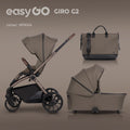EasyGo Giro G2 2in1 babakocsi - Mokka