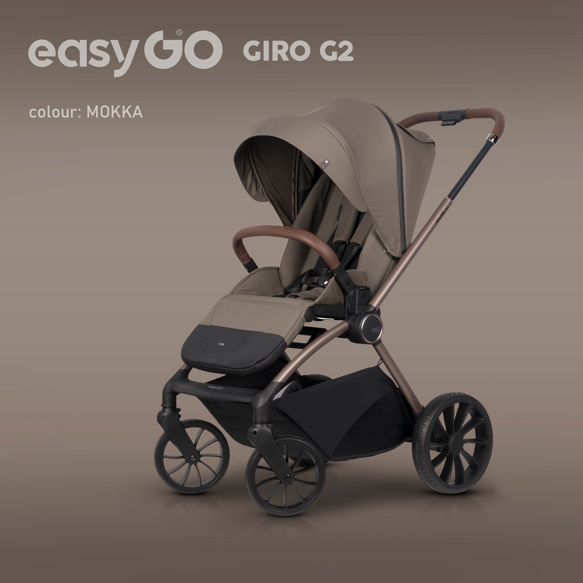 EasyGo Giro G2 2in1 babakocsi - Mokka