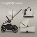 EasyGo Giro G2 2in1 babakocsi - Sand