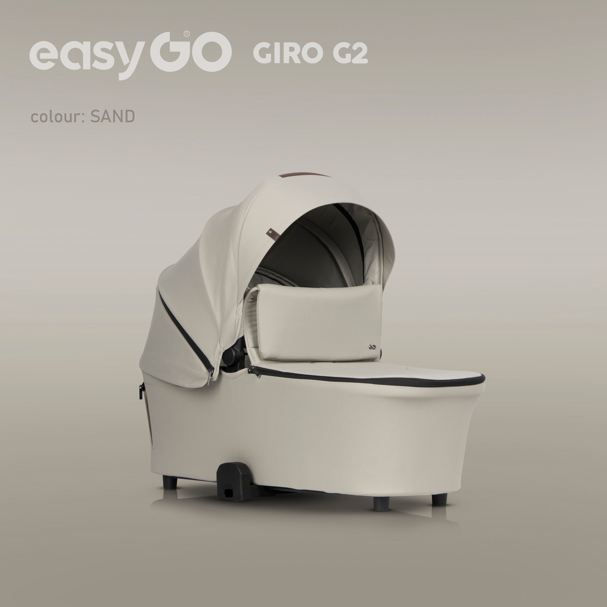 EasyGo Giro G2 2in1 babakocsi - Sand