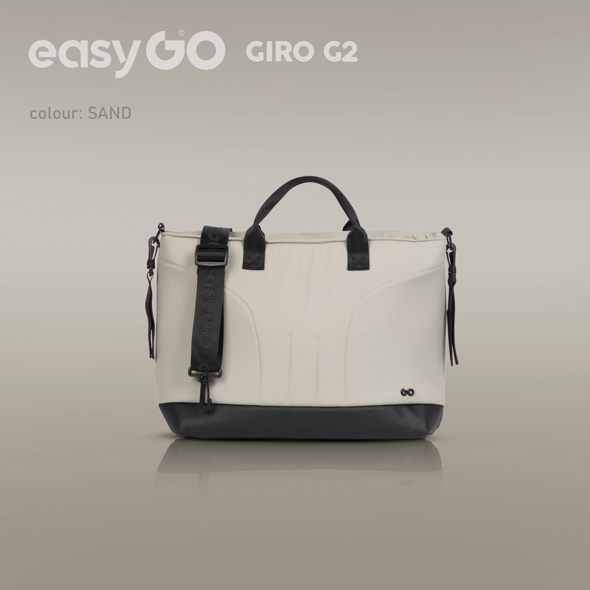 EasyGo Giro G2 2in1 babakocsi - Sand