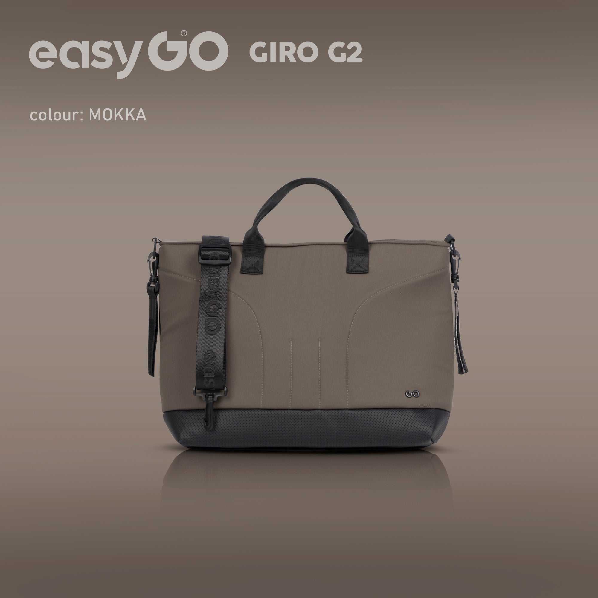 EasyGo Giro G2 babakocsitáska – Mokka