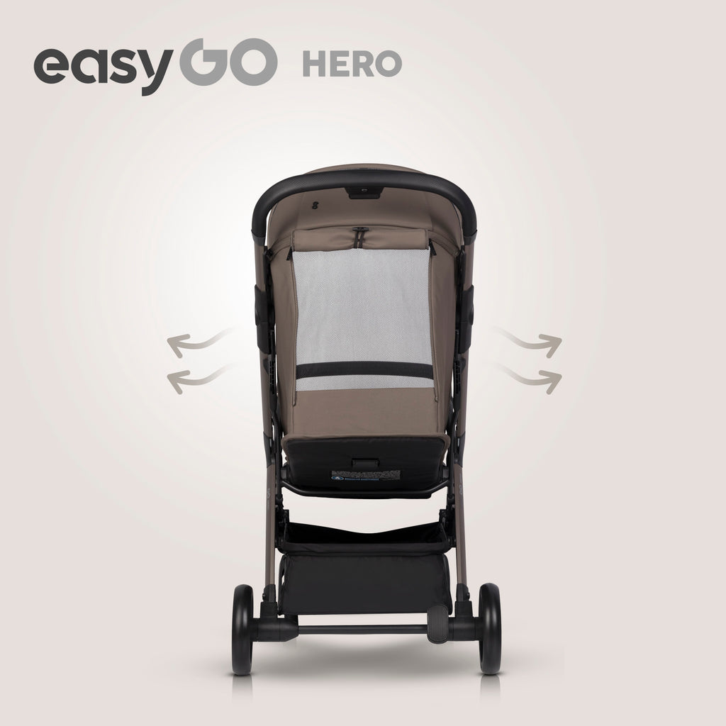 EasyGo Hero sport babakocsi – Mokka