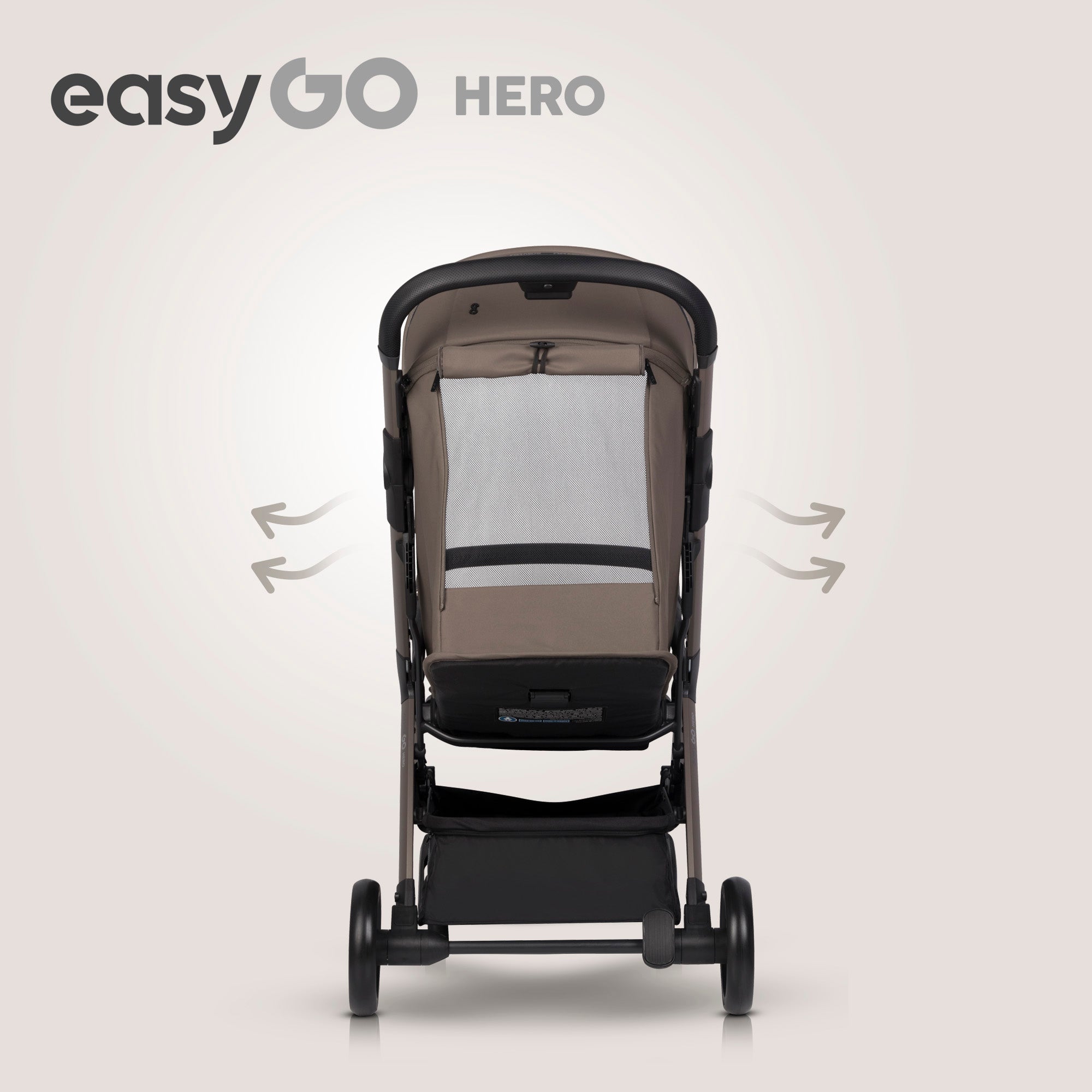 EasyGo Hero sport babakocsi – Mokka