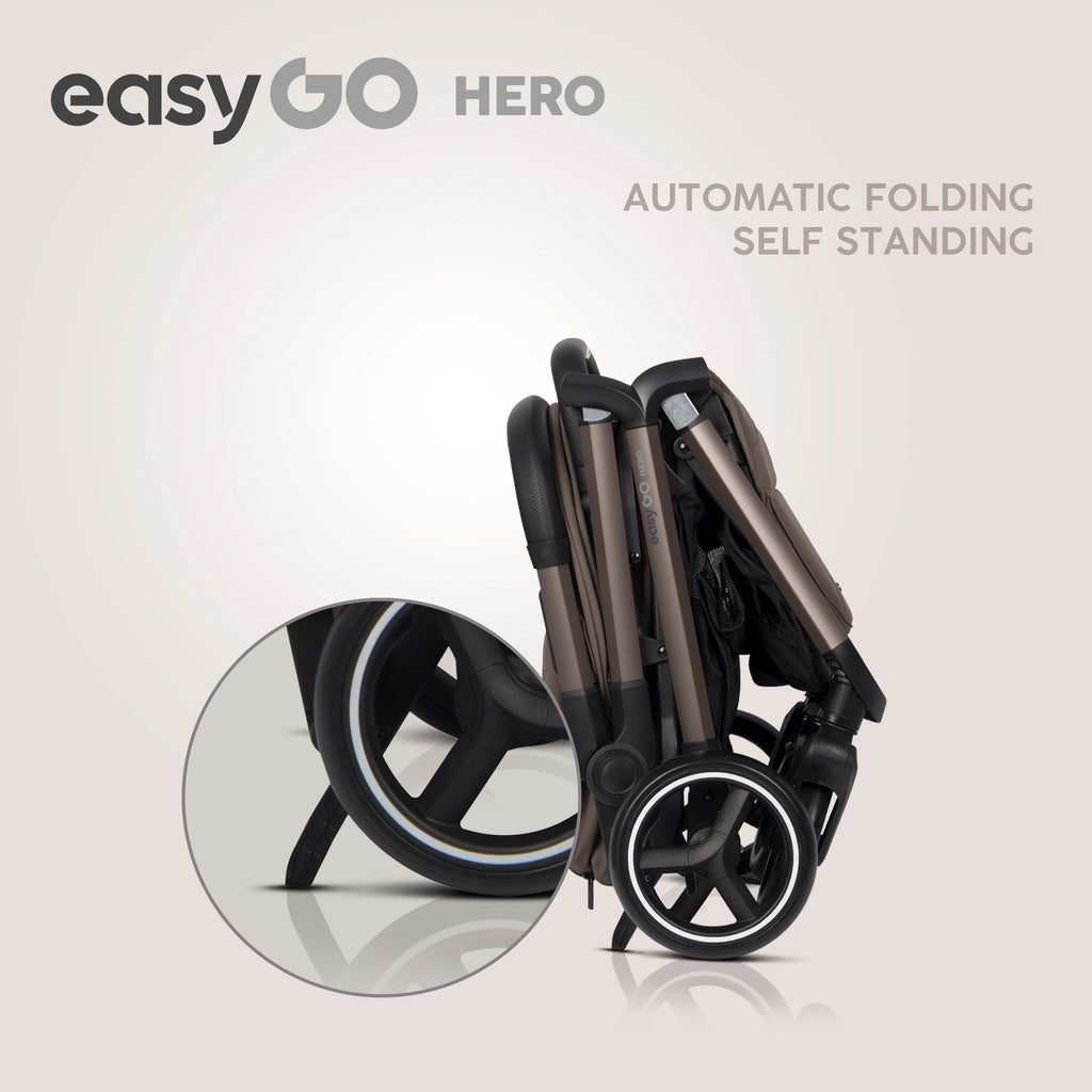 EasyGo Hero sport babakocsi – Mokka