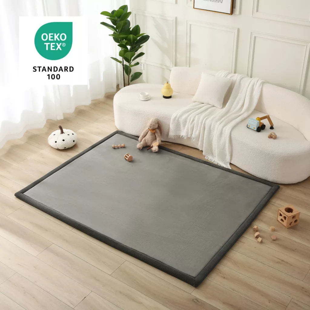Hakuna matte memóriahabos puha gyerekszőnyeg 150x200 cm - Sötétszürke