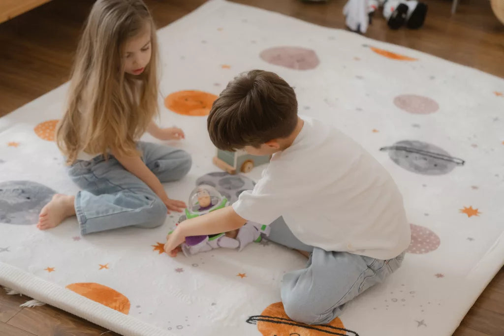 Hakuna matte memóriahabos puha gyerekszőnyeg 150x200 cm - Bolygók