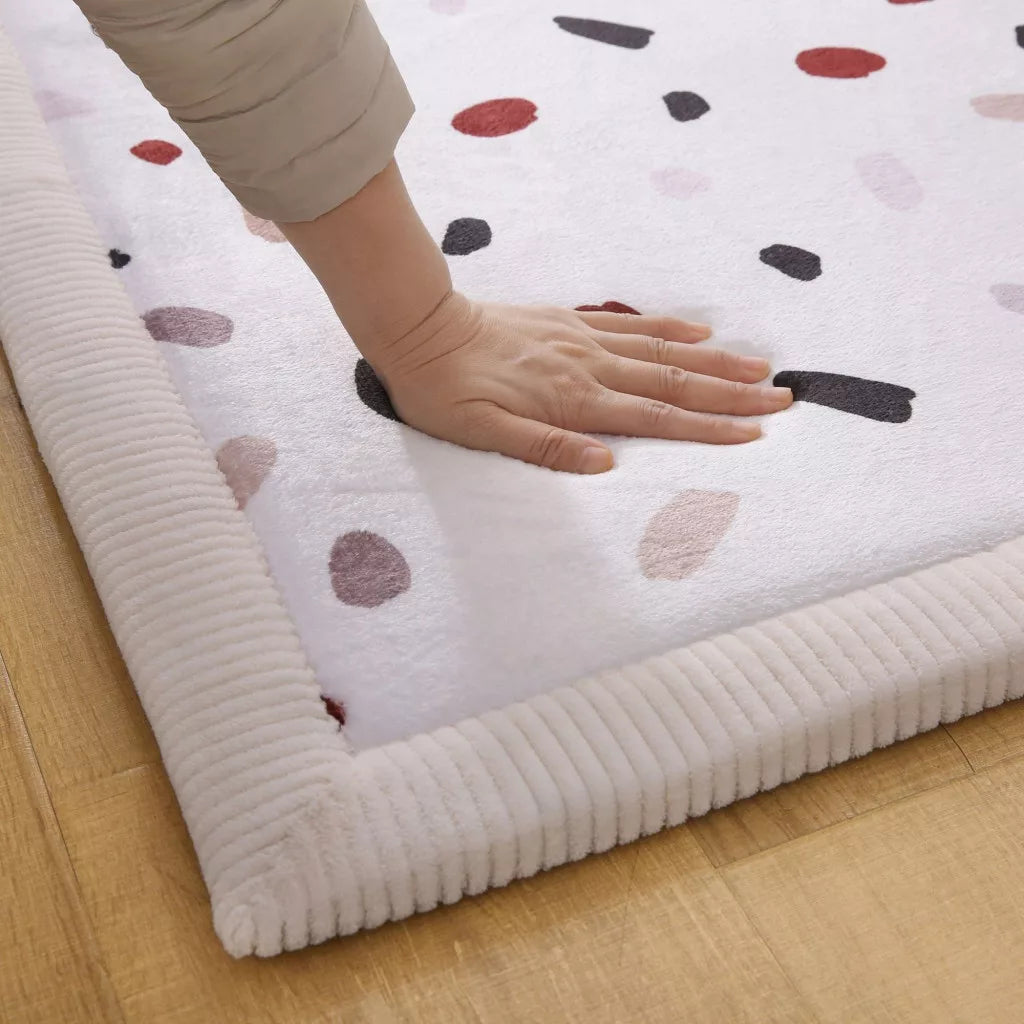 Hakuna matte memóriahabos puha gyerekszőnyeg 150x200 cm - Négyzetek