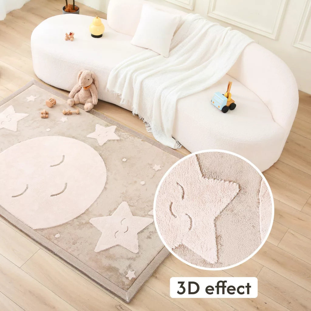 Hakuna matte memóriahabos puha gyerekszőnyeg 150x200 cm - Moon & Stars