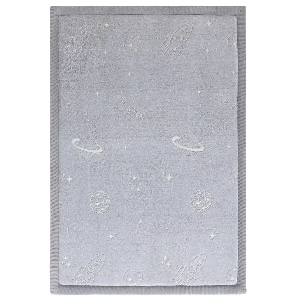 Hakuna matte memóriahabos puha gyerekszőnyeg 170x120 cm - Világító bolygók