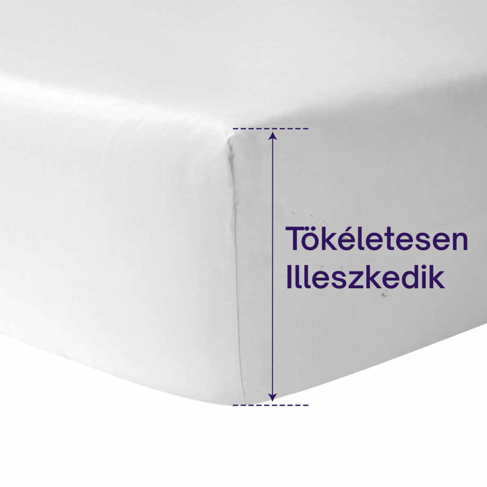 ClevaMama TENCEL® vízálló matracvédő gumis lepedő 90x190 cm