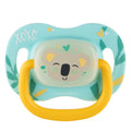 Canpol babies Világító szilikon szimmetrikus cumi EXOTIC ANIMALS 18hó+ 1db koala