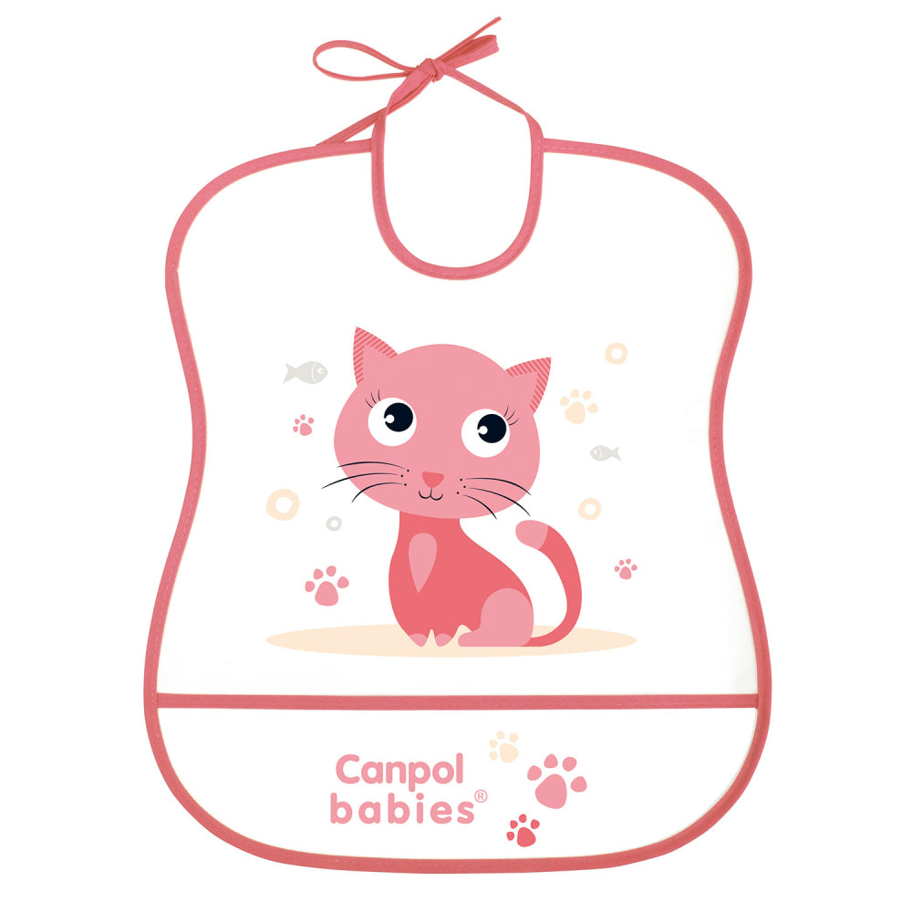 Canpol babies Mosható puha előke CUTE ANIMALS
