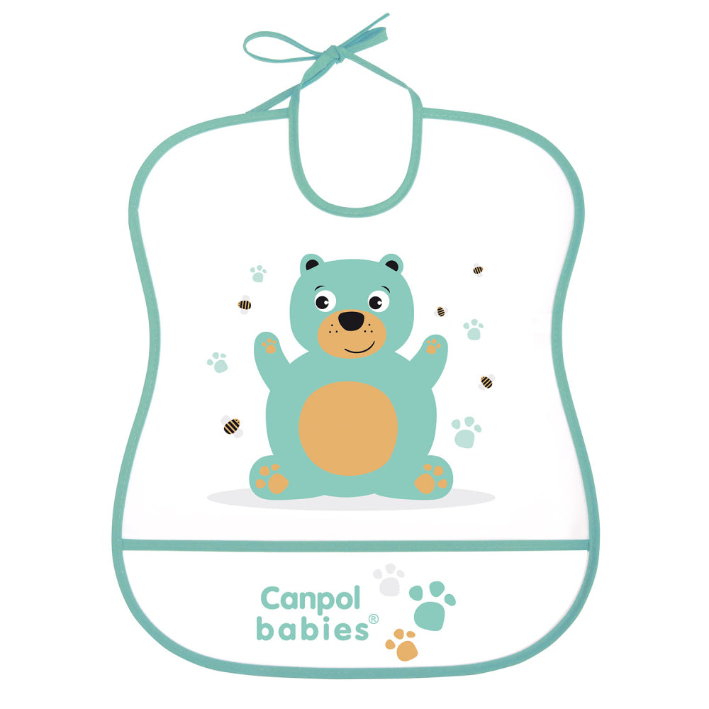 Canpol babies Mosható puha előke CUTE ANIMALS