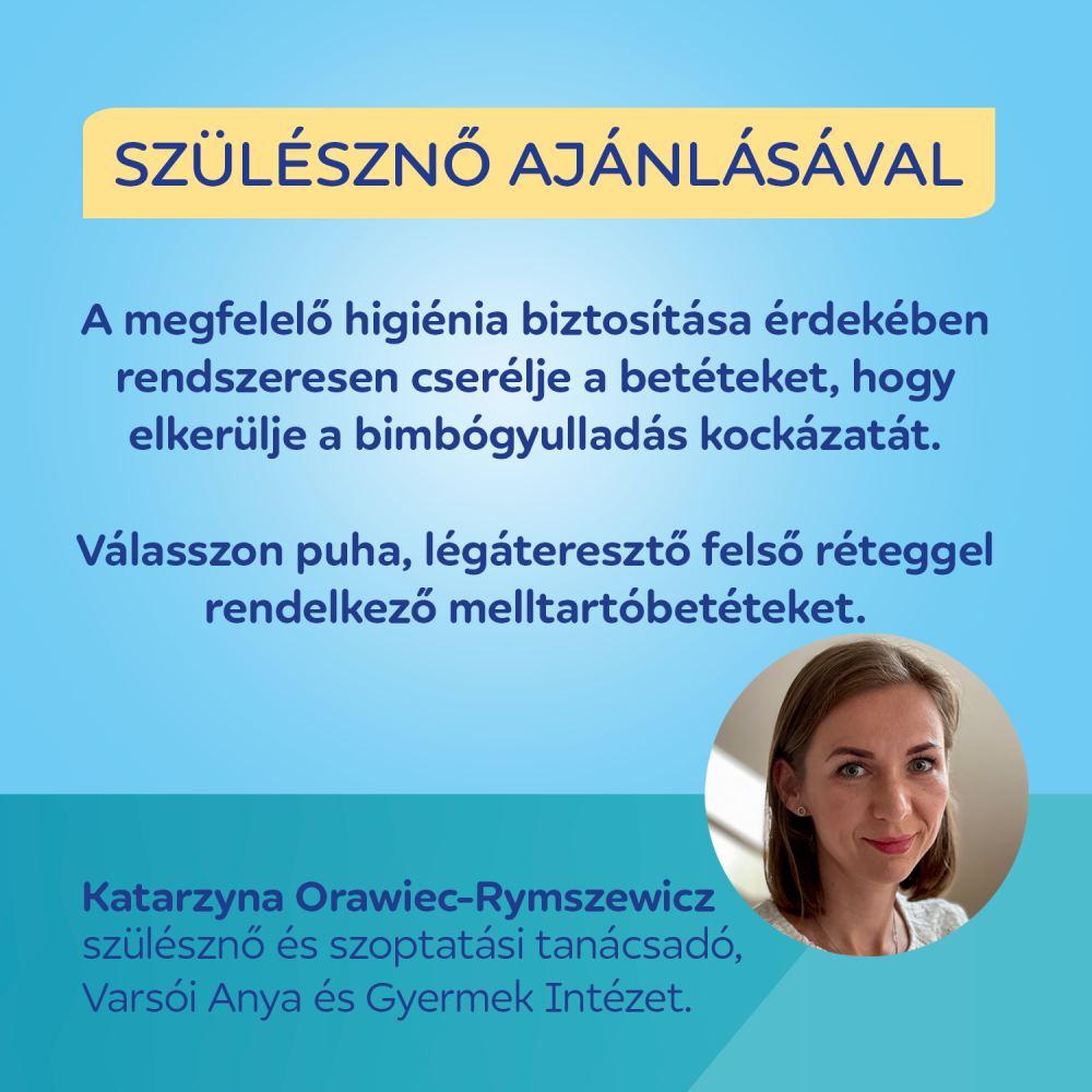 Canpol babies 3D-s légáteresztő csúszásgátlós eldobható melltartóbetét 30db