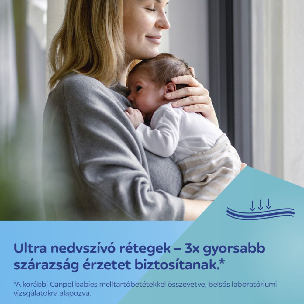 Canpol babies 3D-s légáteresztő csúszásgátlós eldobható melltartóbetét 30db