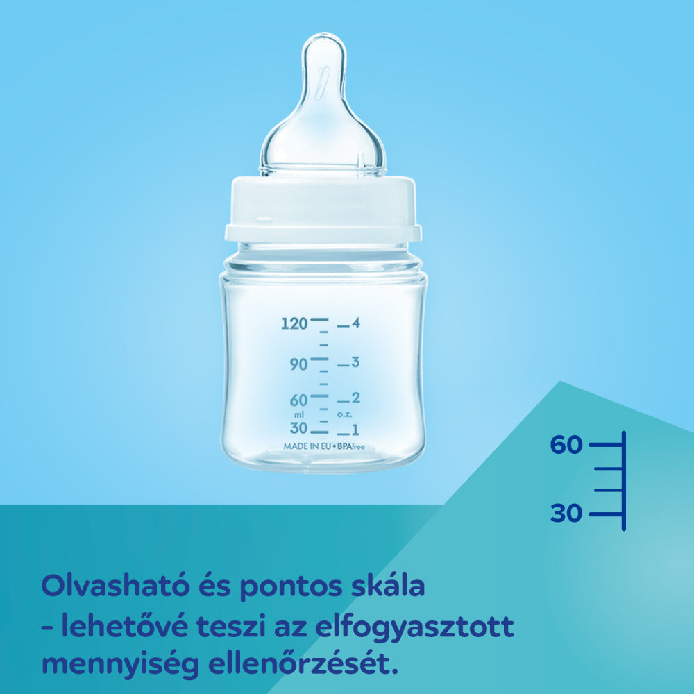 Canpol babies Anti-kólikás cumisüveg EasyStart GOLD 120ml pink