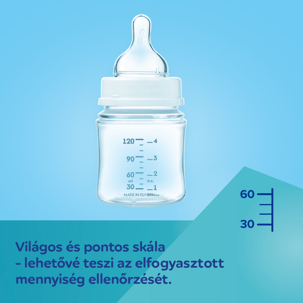 Canpol babies Anti-kólikás cumisüveg világító fogantyúval EasyStart SLEEPY KOALA 240ml pink