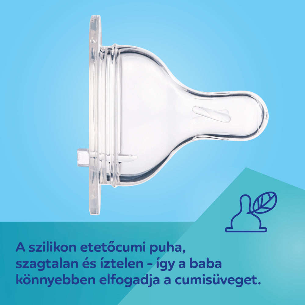 Canpol babies Anti-kólikás cumisüveg világító fogantyúval EasyStart SLEEPY KOALA 300ml pink