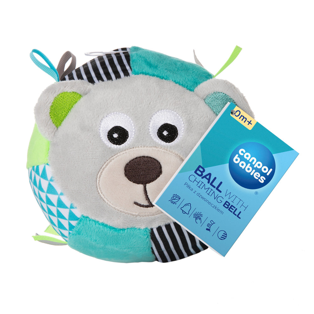 Canpol babies BEARS puha labda csörgővel