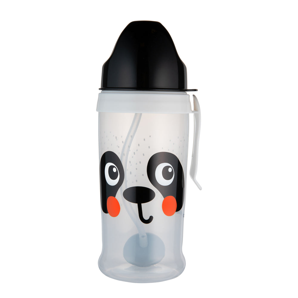 Canpol babies Cseppmentes sport itatópohár súlyozott szívószállal BabiesBoo 350ml panda