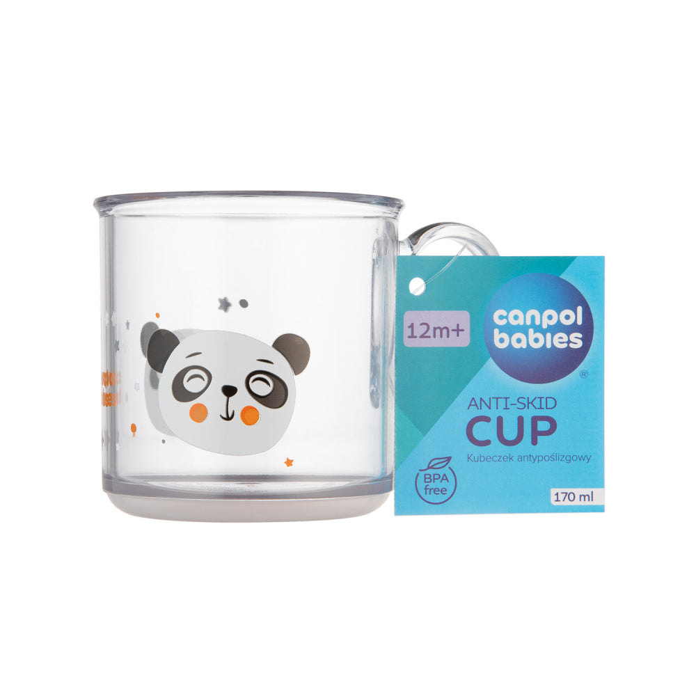 Canpol babies csúszásmentes pohár EXOTIC ANIMALS 170ml átlátszó