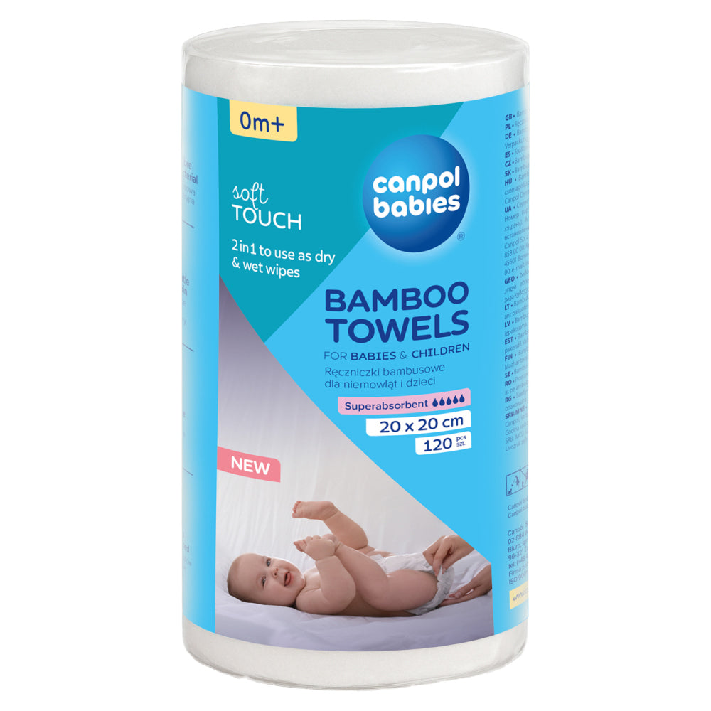 Canpol babies Eldobható bambusz törölközők 120db