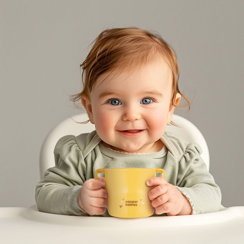Canpol babies Itatópohár SMART 180 ml 12hó+ sárga