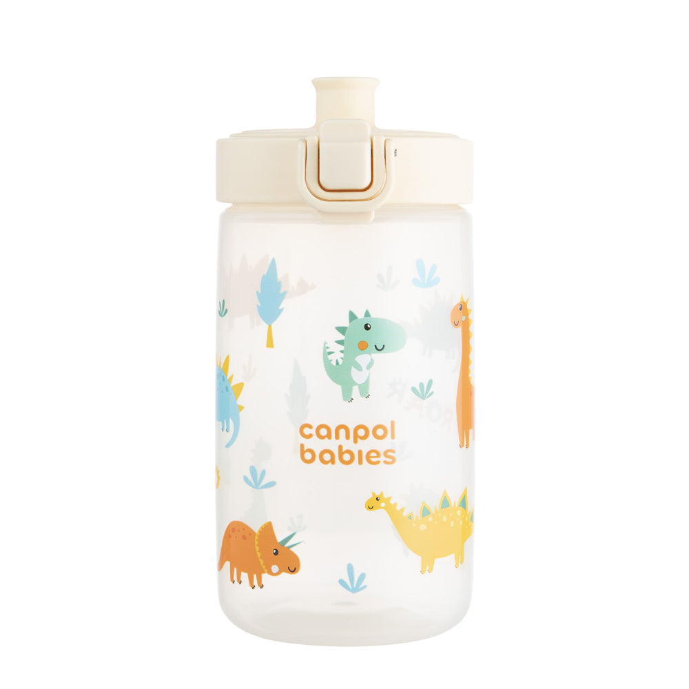 Canpol babies JUNIOR gyermek kulacs 400 ml bézs