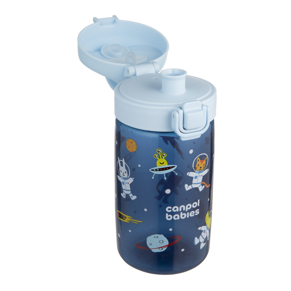 Canpol babies JUNIOR gyermek kulacs 400ml kék