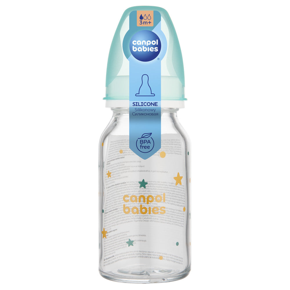 Canpol babies Keskeny nyakú üveg cumisüveg 120ml