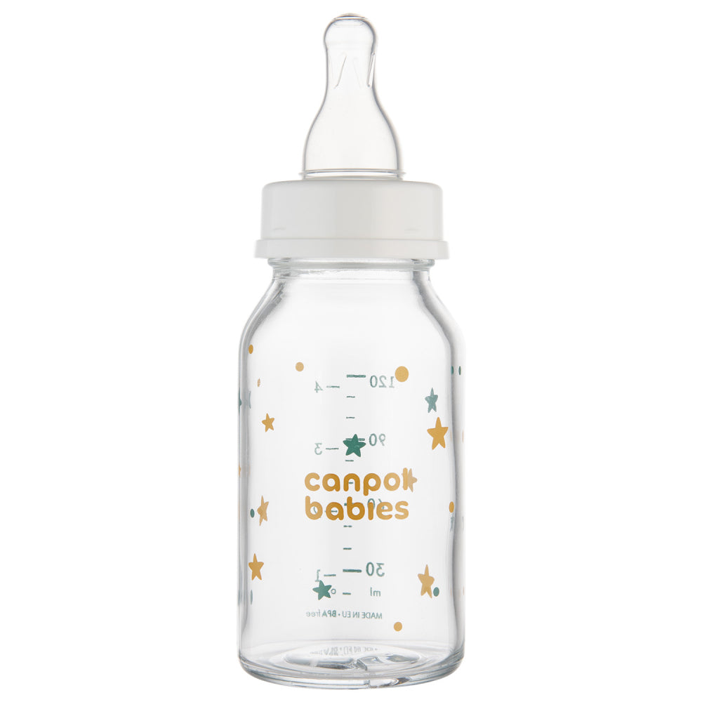 Canpol babies Keskeny nyakú üveg cumisüveg 120ml