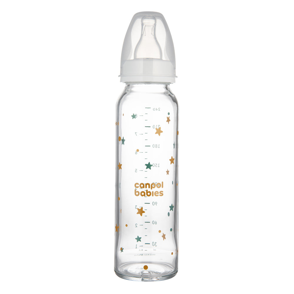Canpol babies Keskeny nyakú üveg cumisüveg 240ml