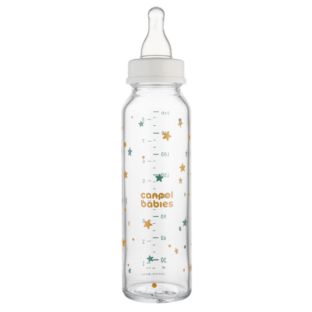 Canpol babies Keskeny nyakú üveg cumisüveg 240ml
