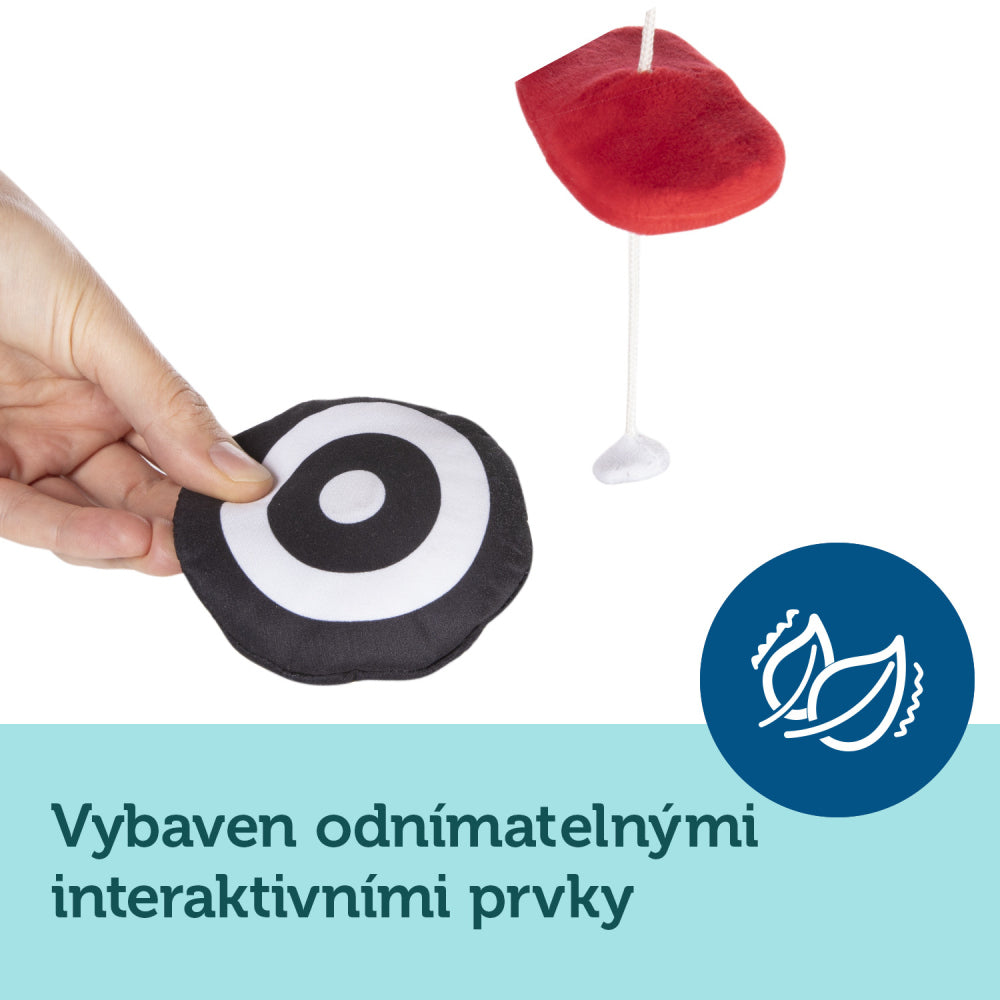 Canpol babies SENSORY kontrasztos plüss körhinta dallamokkal