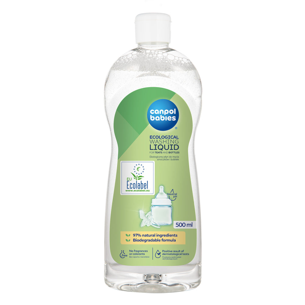 Canpol babies Környezetbarát mosogatószer cumisüvegekhez és etetőcumikhoz 500ml