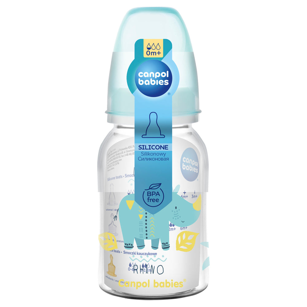 Canpol babies Keskeny nyakú cumisüveg AFRIKA 120ml