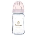 Canpol babies széles nyakú anti-kólikás cumisüveg ROYAL BABY 240ml pink