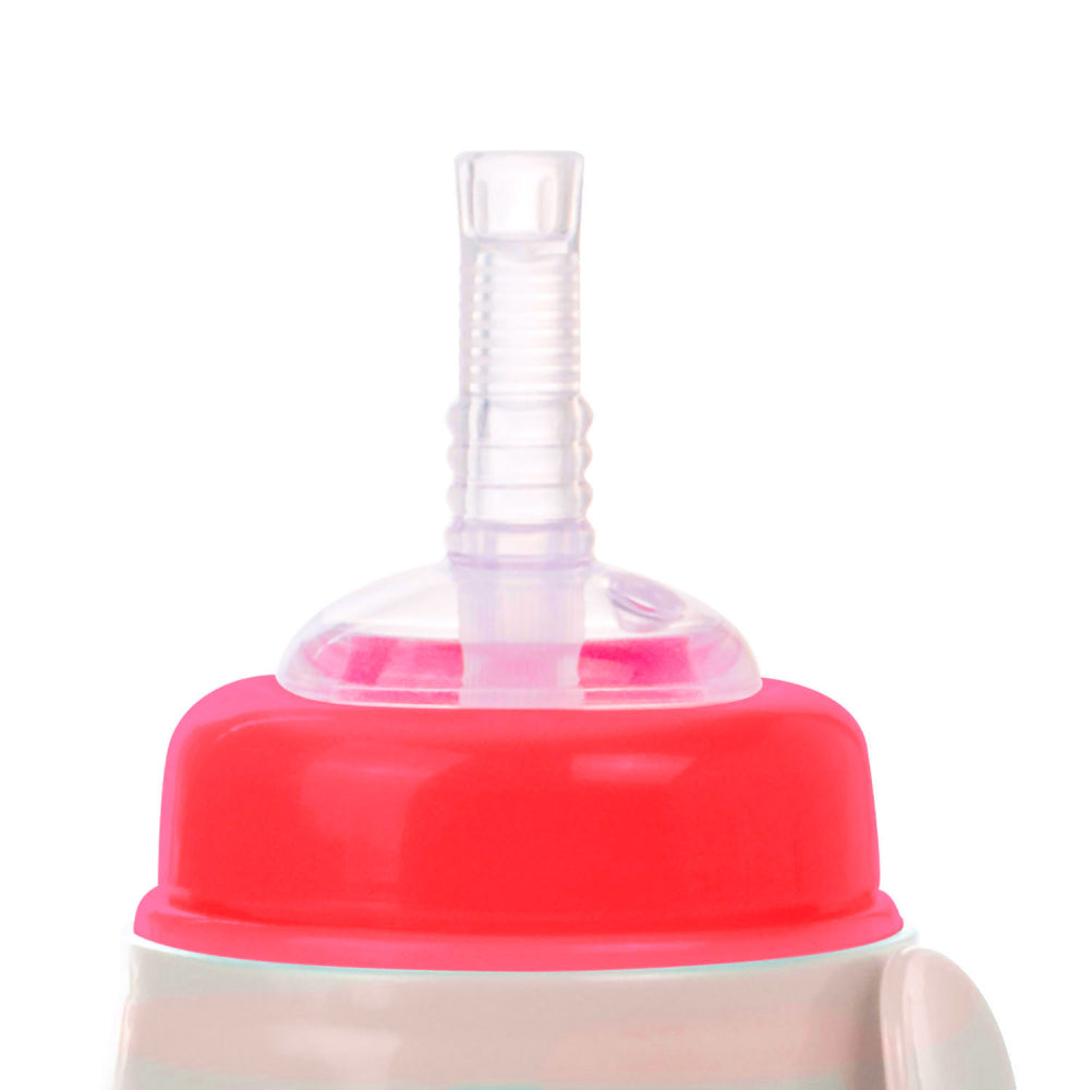 Canpol babies cseppmentes sport itatópohár szilikon szívószállal 350ml HELLO LITTLE bézs