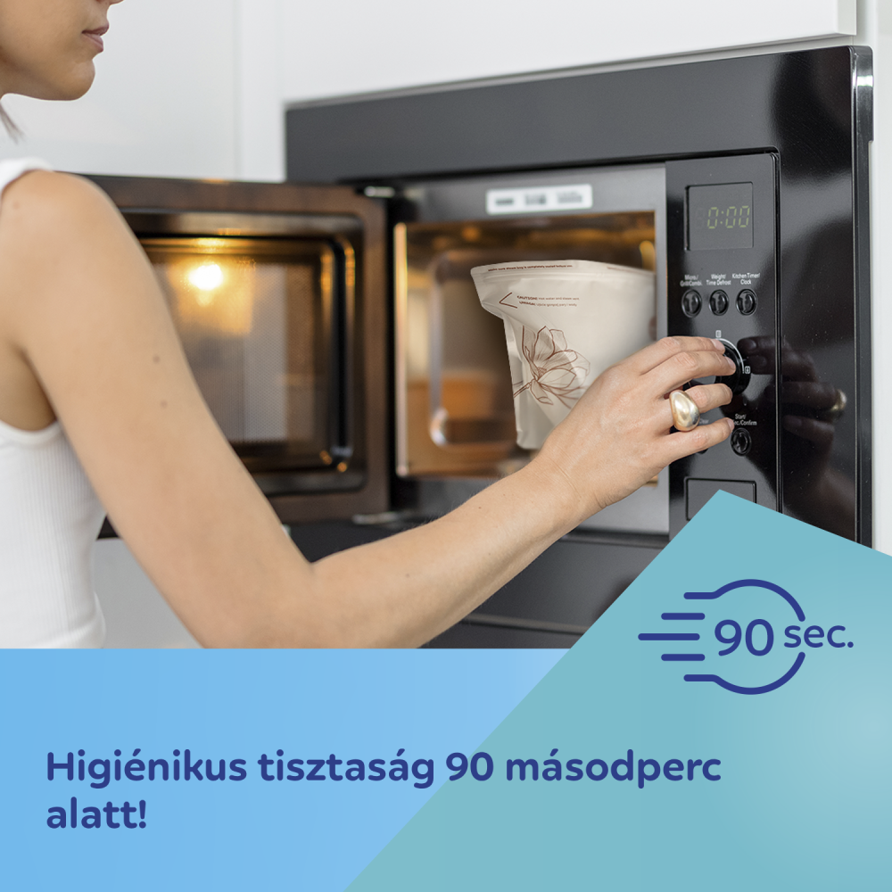 Canpol babies Mikrohullámú sterilizáló zacskó 6 db