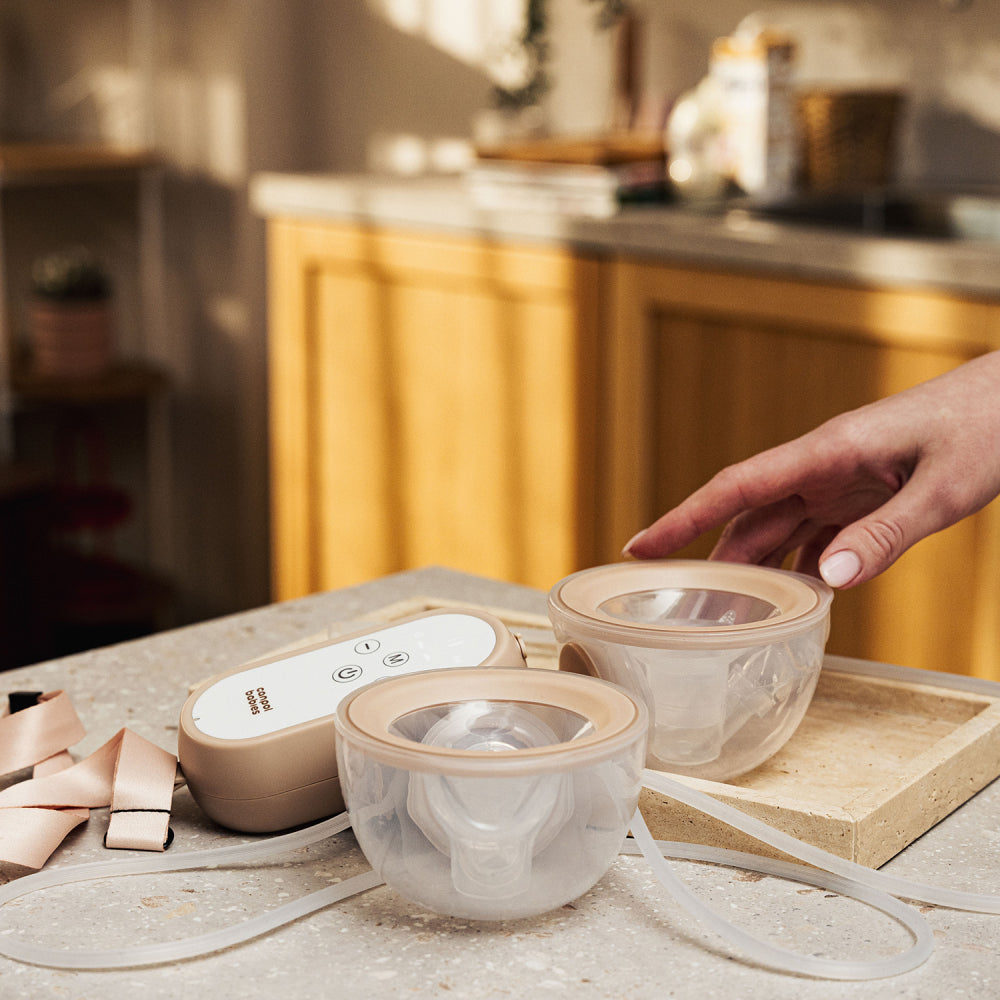 Canpol babies MilkShell dupla melltartóba helyezhető elektromos mellszívó