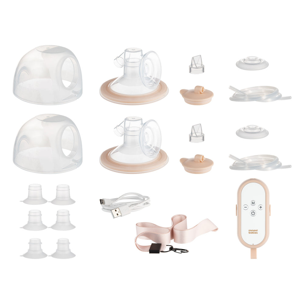 Canpol babies MilkShell dupla melltartóba helyezhető elektromos mellszívó